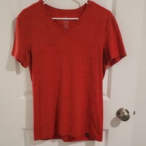 American Eagle Outfitters Red Short Sleeve Tee